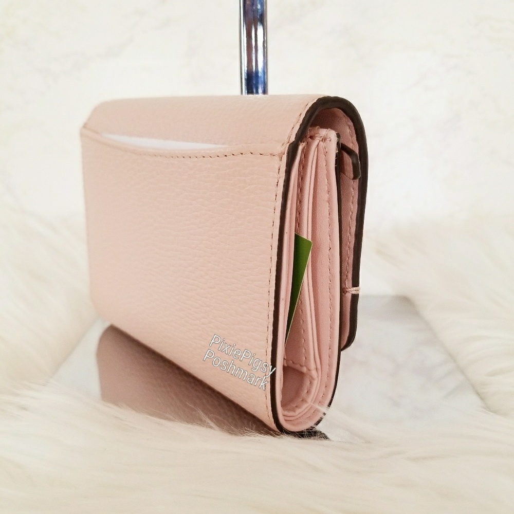 NWT Kate Spade Joy Paloma Road Scalloped Wallet - Picture 4 of 8